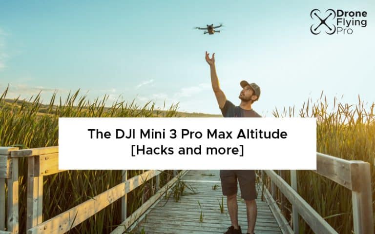 The maximum altitude of the DJI mini 3 pro